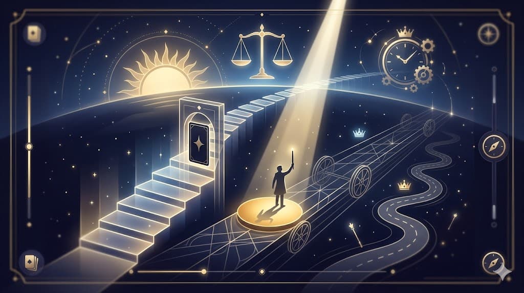 A symbolic answer model for career tarot: timing, clarity, and the next practical step.