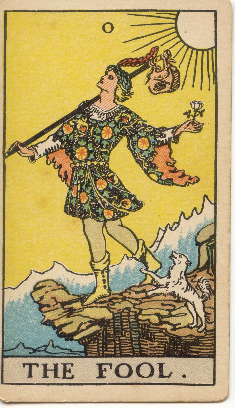 The Fool tarot card