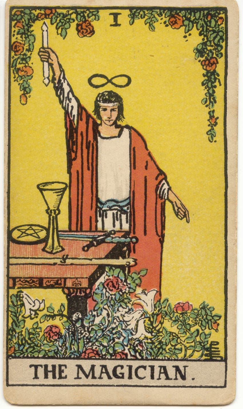 The Magician tarot card