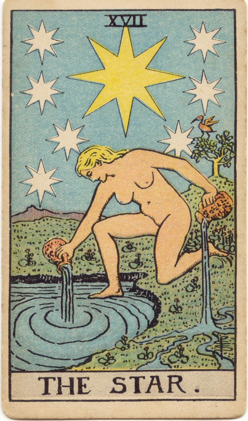 The Star tarot card