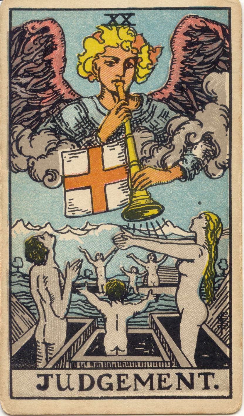 Judgement Major Arcana tarot card