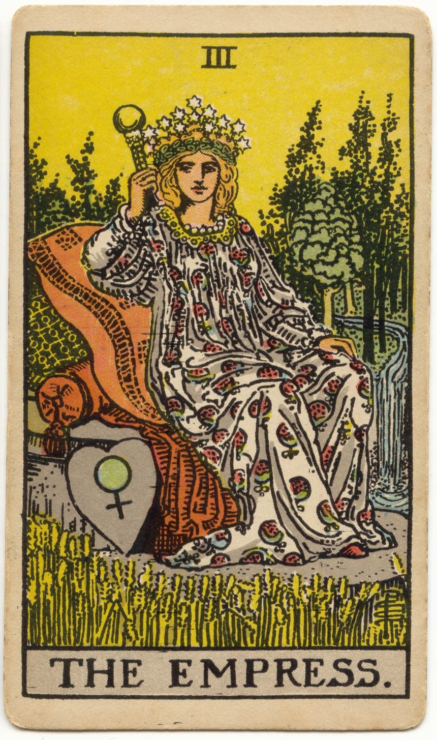 The Empress Major Arcana tarot card